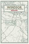 Windsor Map Print Image
